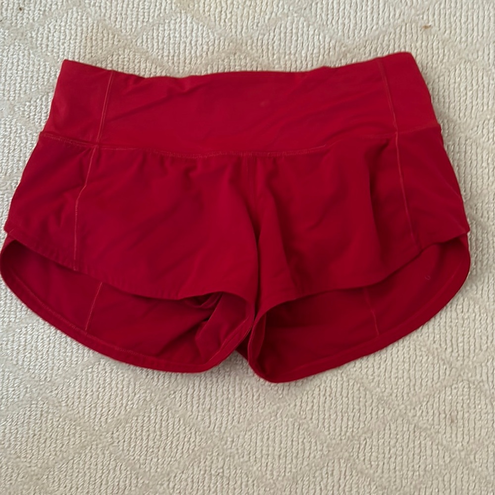 Lululemon Red Speed ups 2.5